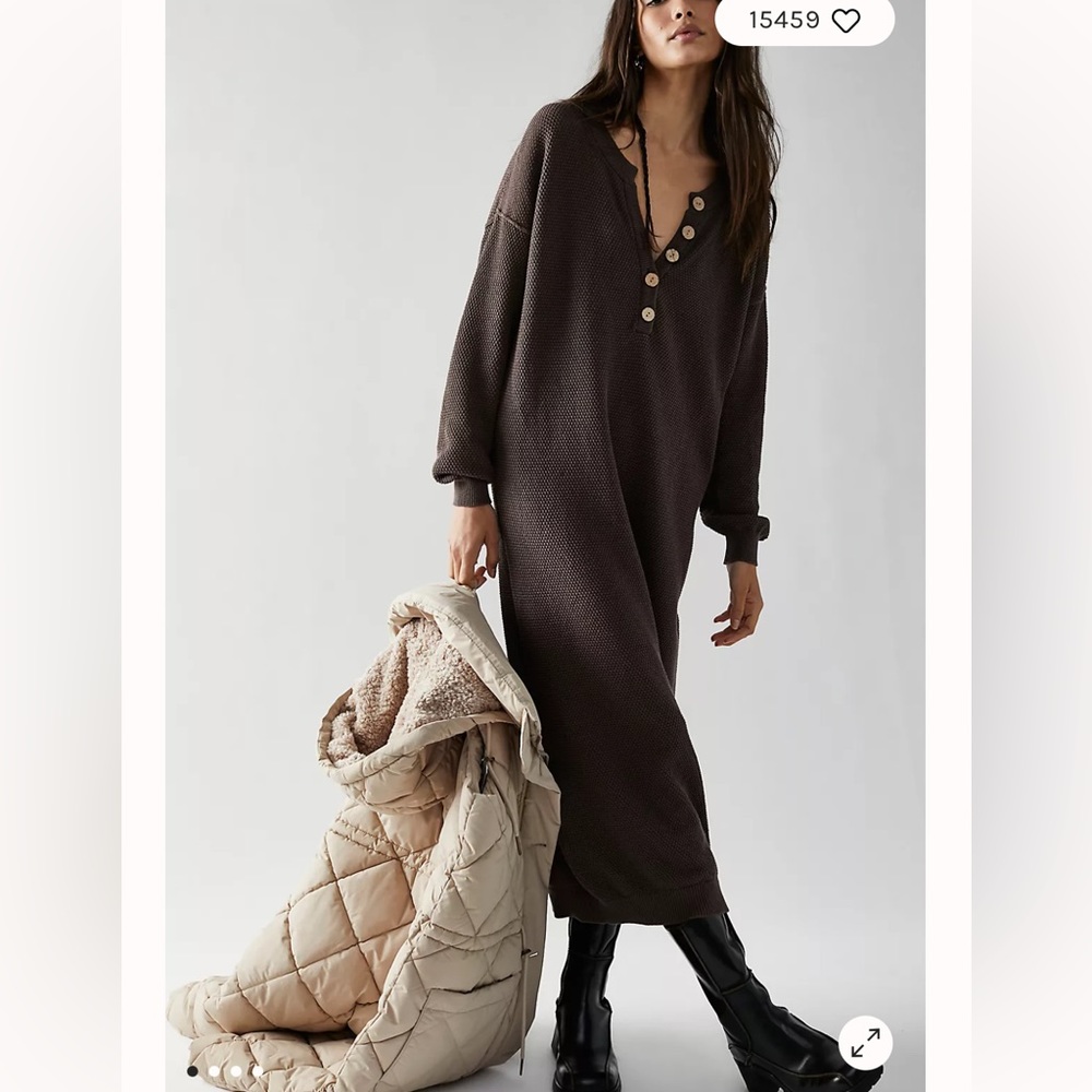 Free People Hailee Sweater Midi